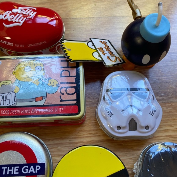 Bulk Lot Candy Lolly Tins Pac Man Mario Star Wars Zelda Wii Sonic the Hedgehog - Picture 5 of 6